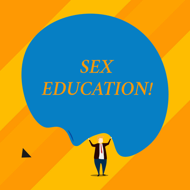 Kézírás szövege szex oktatás. Koncepció értelmében utasítás kapcsolatos kérdések huanalysis szexualitás és az anatómia. - Fotó, kép