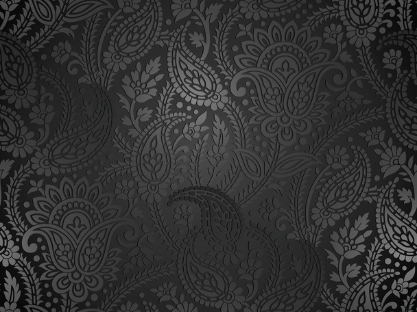 Dikişsiz Kraliyet desenli duvar kağıdı - Vektör, Görsel