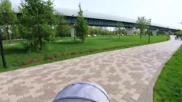 Walk through the park with a stroller - Metraje, vídeo