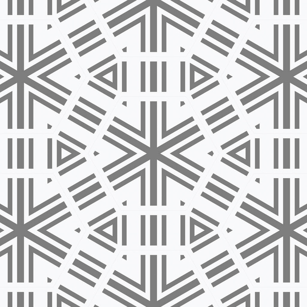 Abstract geometrisch grijs patroon als achtergrond   - Foto, afbeelding