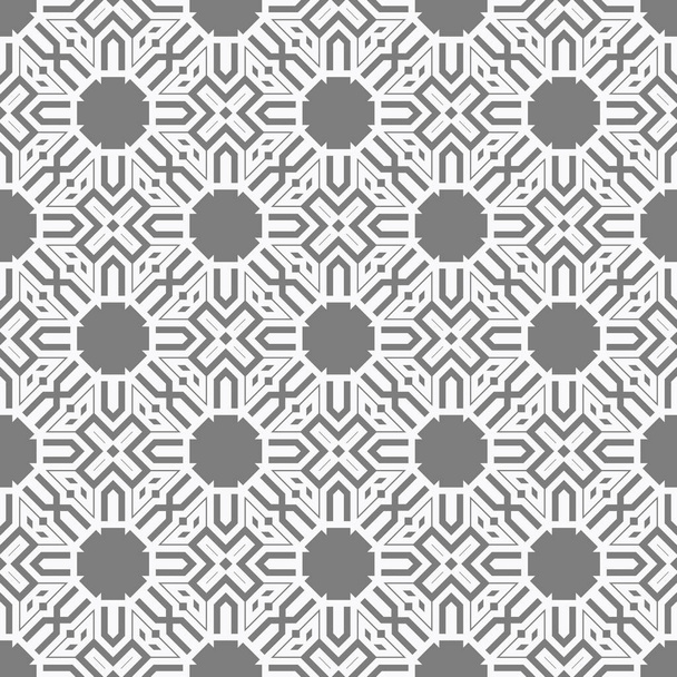 背景としての抽象的な幾何学的灰色のパターン   - 写真・画像