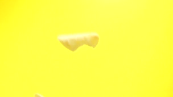 Aardappel vallende Slow Motion - Video