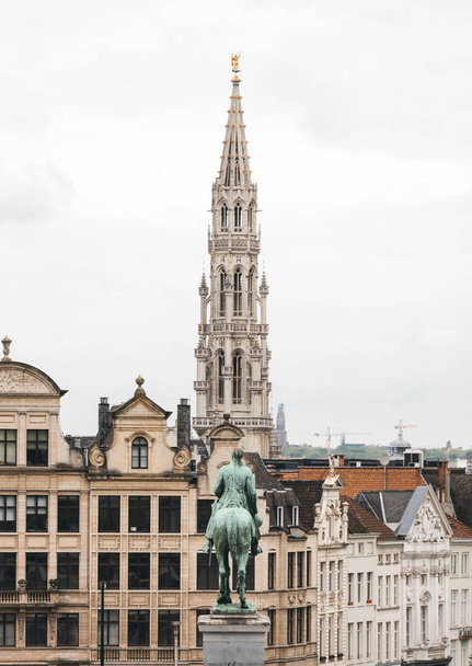 Brussels city center skyline - Фото, зображення