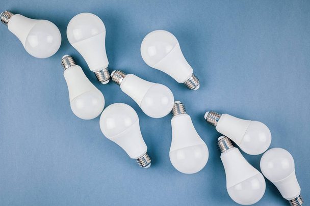 Energy saving and eco friendly LED light bulbs - Photo, Image