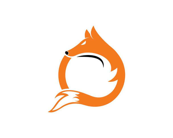 Fuchs Logo Symbol Vektorvorlage - Vektor, Bild