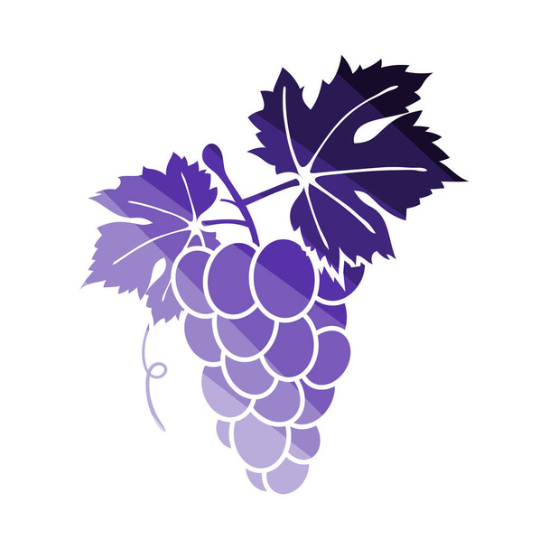 Ikona z winogron - Wektor, obraz