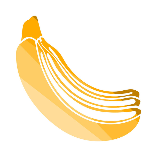 ikona banana - Wektor, obraz