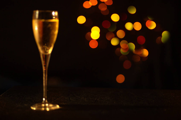 Champagne in the glass - Foto, imagen
