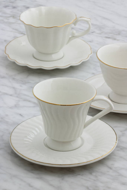 прекрасный набор чашки чая
 - Фото, изображение