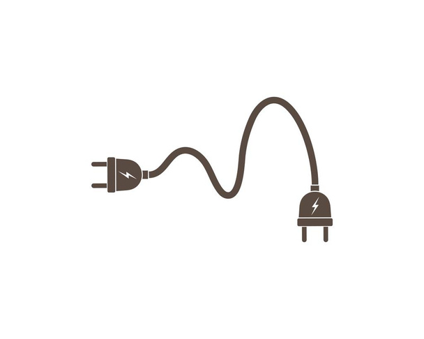 electric socket plug vector,illustration - Vector, Image