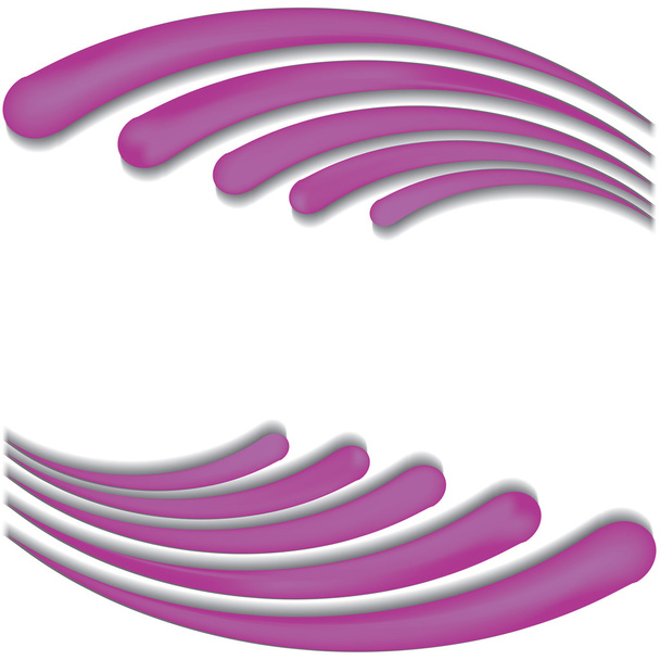 Purple wave - Vector, Image