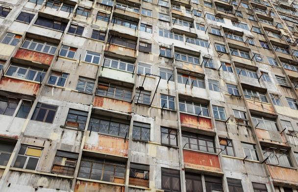 opuszczony budynek w hong Kongu - Zdjęcie, obraz