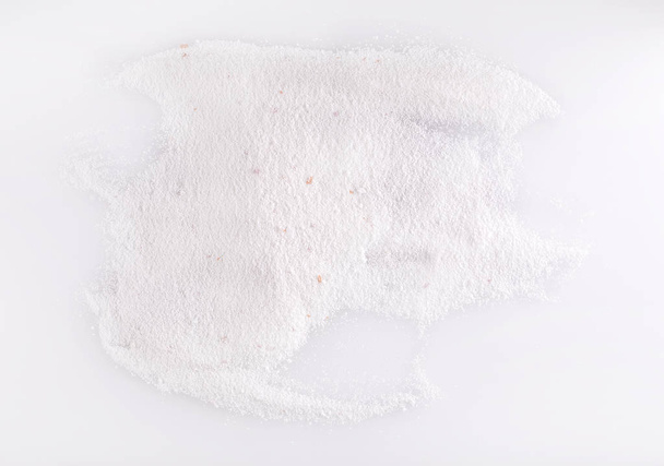 The washing powder pile isolated on white background - Photo, Image