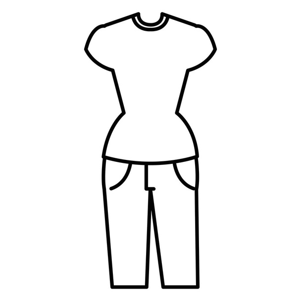 значок моди жіночого одягу
 - Вектор, зображення