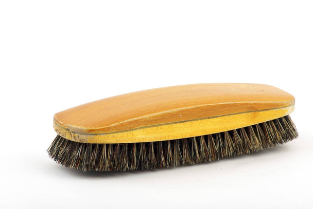 wooden classic clothes brush - Photo, Image