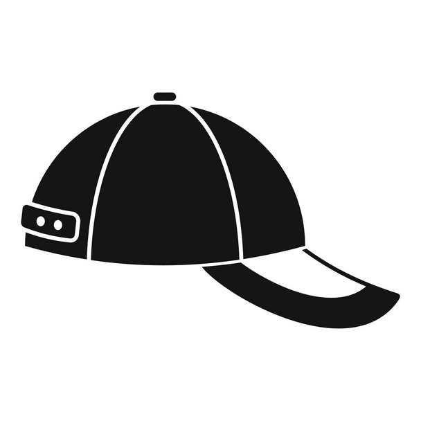 Baseball cap icon, simple style - Vektor, obrázek