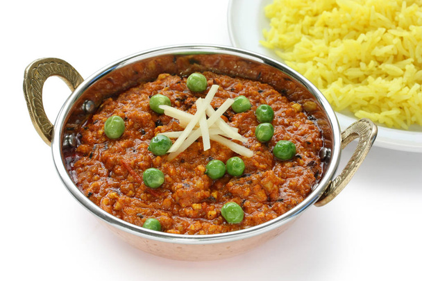keema curry, Kuchnia indyjska - Zdjęcie, obraz