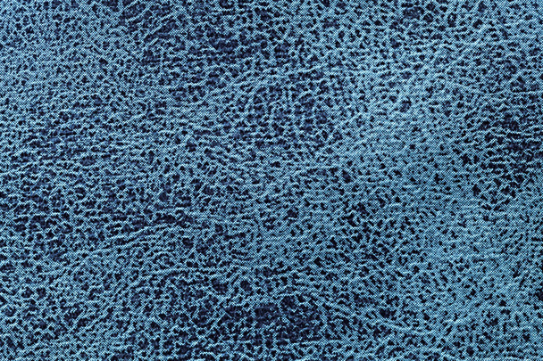 Fundo azul marinho de uma matéria têxtil de estofos macios, close-up
. - Foto, Imagem
