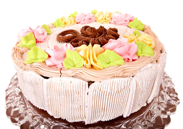 Crema de pastel Chocolate
 - Foto, Imagen