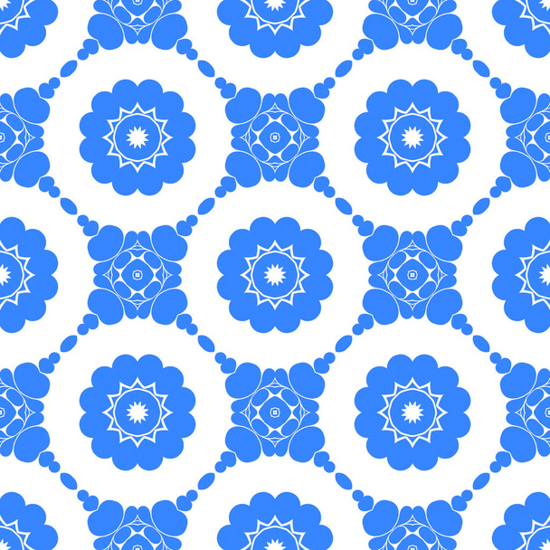 синьо-білий абстрактний декоративний фон
 - Фото, зображення