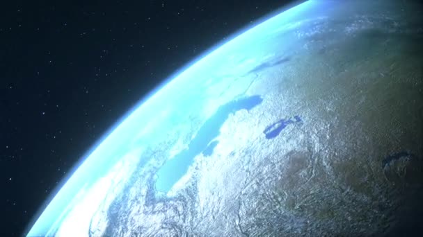Земля планета в глибокому космосі. 4k 3d анімаційні кадри рендеринга
. - Кадри, відео