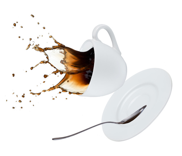 coffee splash - Φωτογραφία, εικόνα