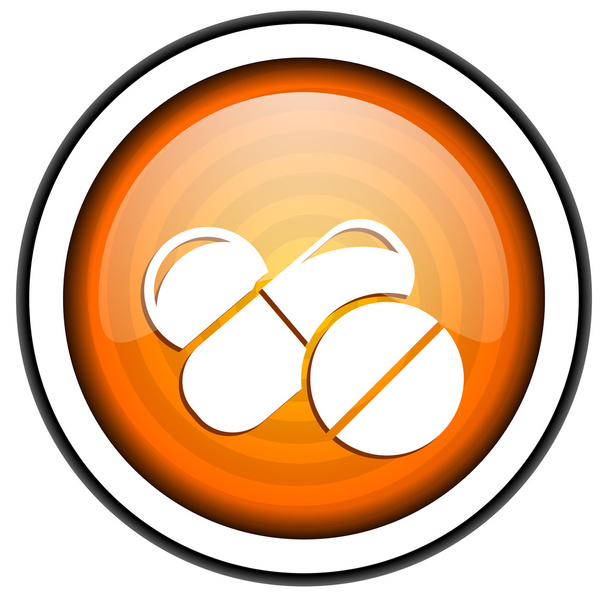 tabletták ikon - Fotó, kép
