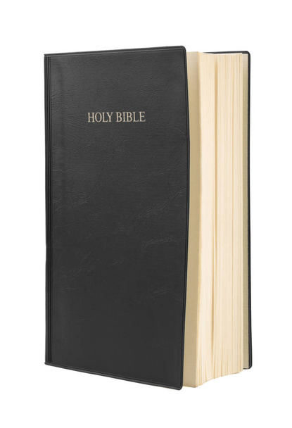 Holy Bible Isolated On White - Zdjęcie, obraz
