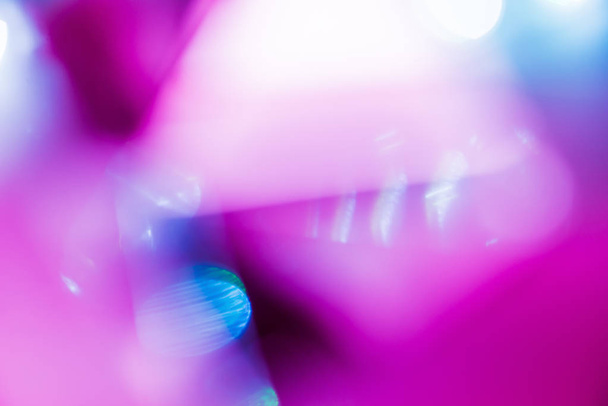 Abstract light neon soft glass background texture - 写真・画像