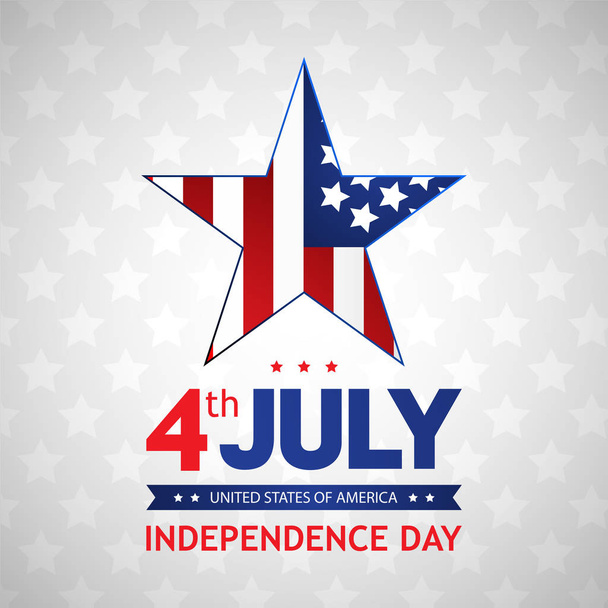 Fourth of July Independence Day. Abstract background. Vector - Vektor, kép