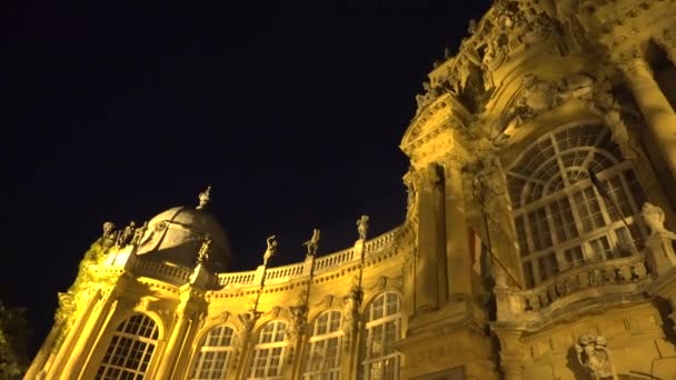Budapeşte tarım Müzesi geceleri - Video, Çekim