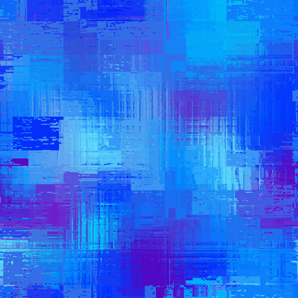 Vector image with imitation of grunge datamoshing texture. - Vector, Image