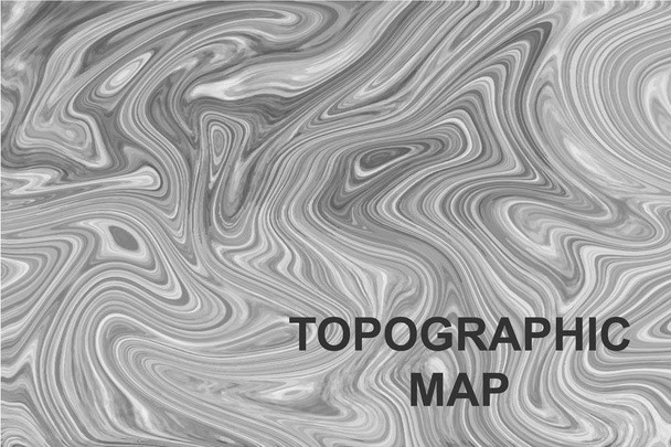 Topografik harita kontur arka plan. Yükselmesi ile çizgi haritası. Coğrafi dünya topografik harita kılavuz soyut - Vektör, Görsel