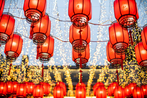 Linternas chinas, Año Nuevo Chino
 - Foto, imagen