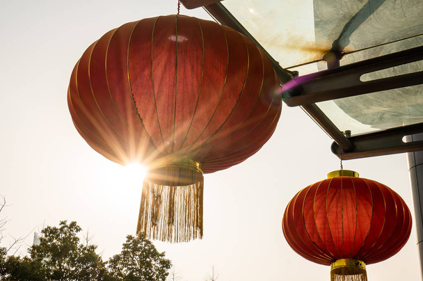Chinese Lanterns, Chinese New Year - Photo, Image