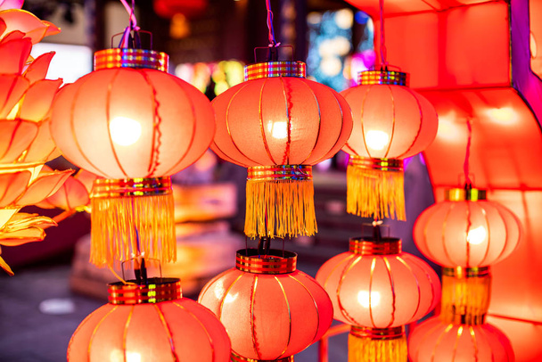Lanternes chinoises, Nouvel An chinois
 - Photo, image