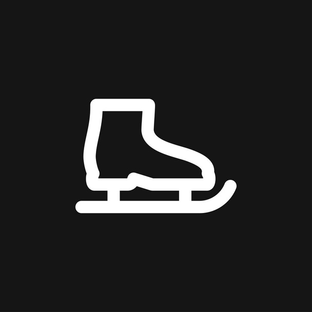 Symbole vectoriel d'icône de patinage pour la conception
 - Vecteur, image