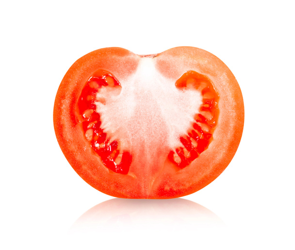 Fresh tomatoe isolated on white background, Raw food - Zdjęcie, obraz
