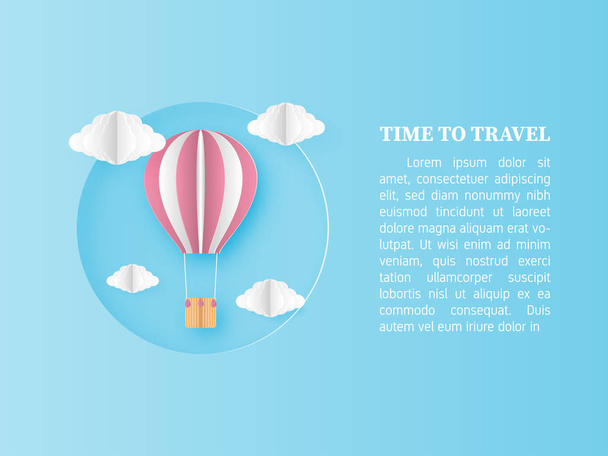 Time to travel background concept. - Vector, Image