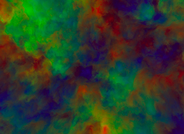 Explosion de poussière de craie colorée
 - Photo, image