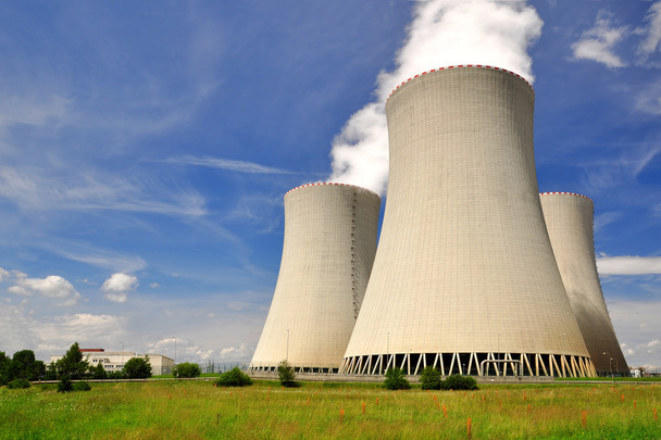 Central nuclear Temelin en República Checa Europa - Foto, Imagen