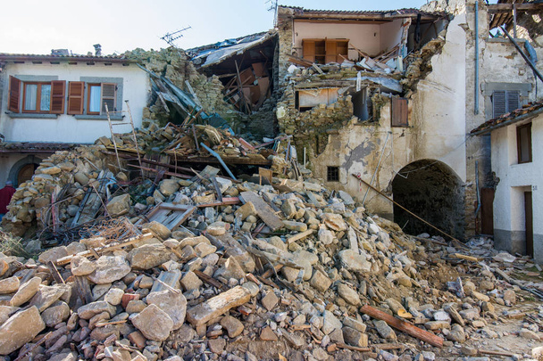 Město zničené zemětřesením - Fotografie, Obrázek