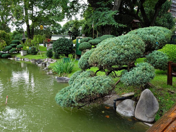 Japanse tuin, gelegen in Buenos Aires - Foto, afbeelding