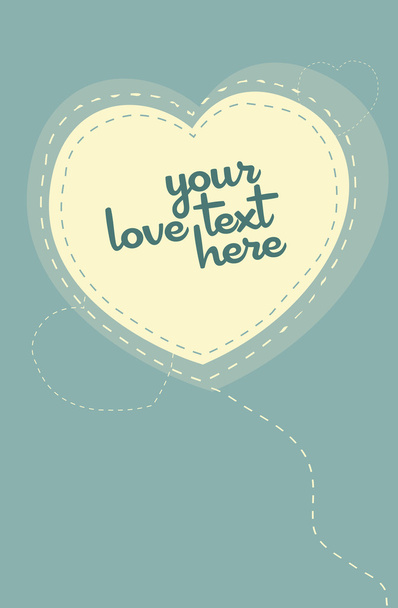 Love Card - Vector, Image
