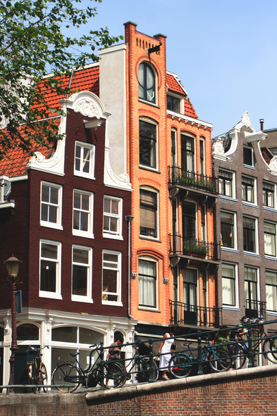amsterdamské domy - Fotografie, Obrázek