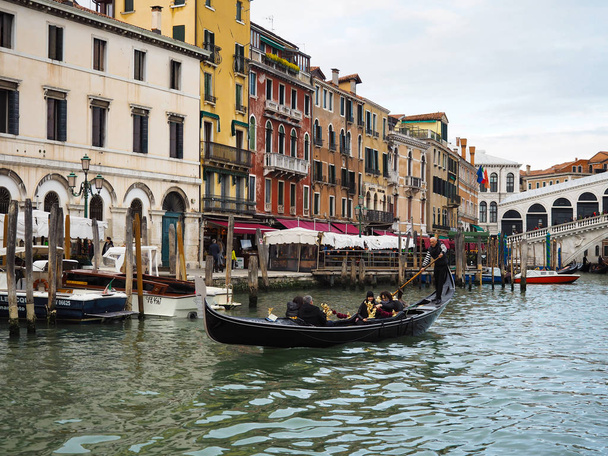 Wenecja, miasto wody jeden z popularnych włoskich miast - Zdjęcie, obraz