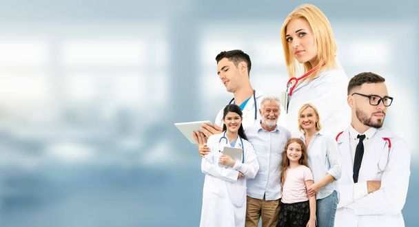 Medical and healthcare doctor people group. - Фото, изображение