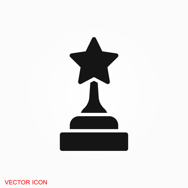 Díj ikon vektor előjel design - Vektor, kép