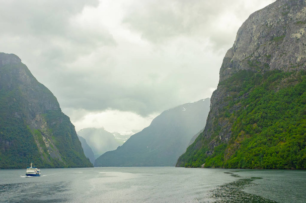 Norway nature and travel background. - 写真・画像