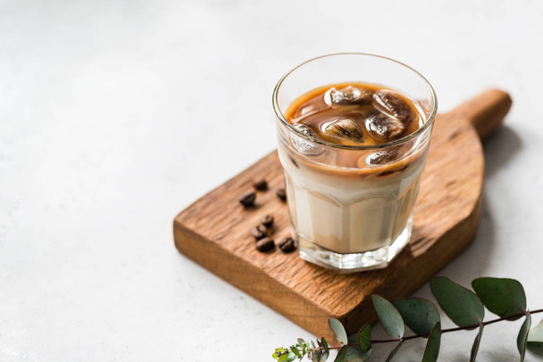 Ice Cold Coffee In Glass - Photo, Image